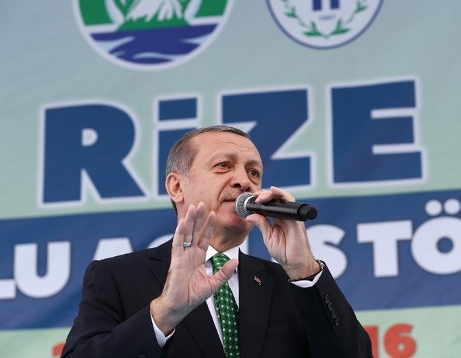 Cumhurbaşkanı Erdoğan Rize'de toplu açılış törenine katıldı 31
