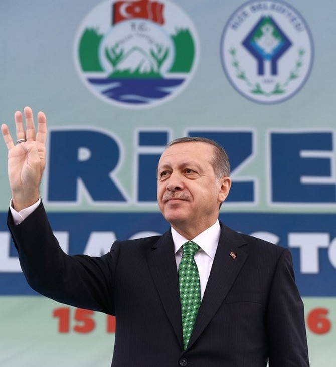 Cumhurbaşkanı Erdoğan Rize'de toplu açılış törenine katıldı 36