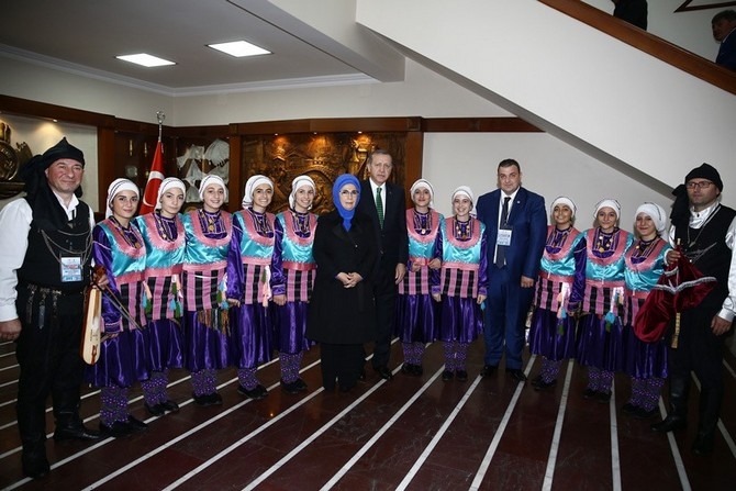 Cumhurbaşkanı Erdoğan Rize'de toplu açılış törenine katıldı 44