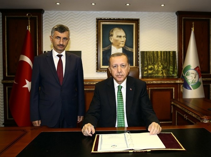 Cumhurbaşkanı Erdoğan Rize'de toplu açılış törenine katıldı 45