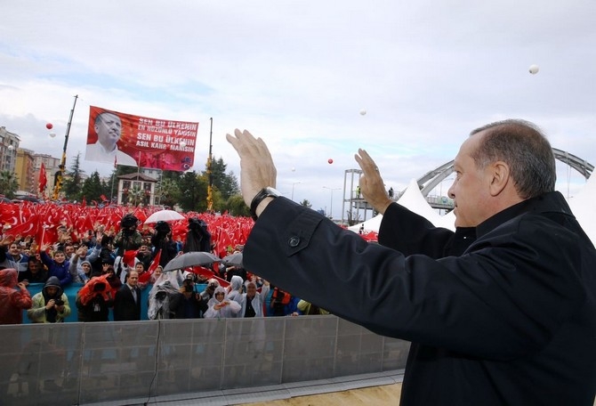 Cumhurbaşkanı Erdoğan Rize'de toplu açılış törenine katıldı 9
