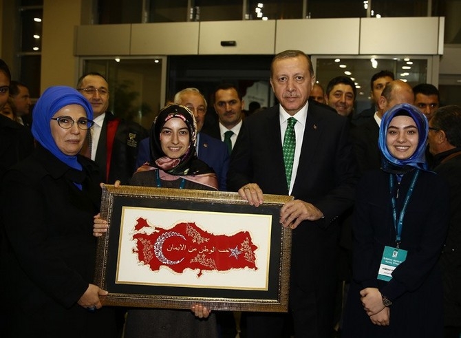 Erdoğan, RTEÜ İlahiyat Fakültesi Binasının Açılışını Yaptı 17