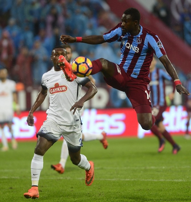 Trabzonspor-Rizespor Maç Fotoğrafları 39