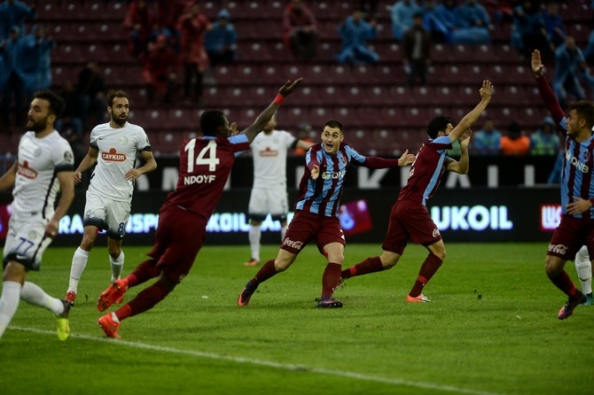 Trabzonspor-Rizespor Maç Fotoğrafları 40