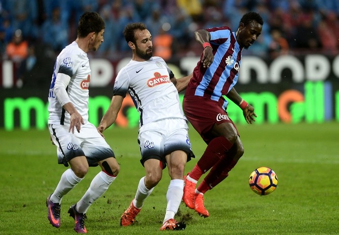 Trabzonspor-Rizespor Maç Fotoğrafları 43