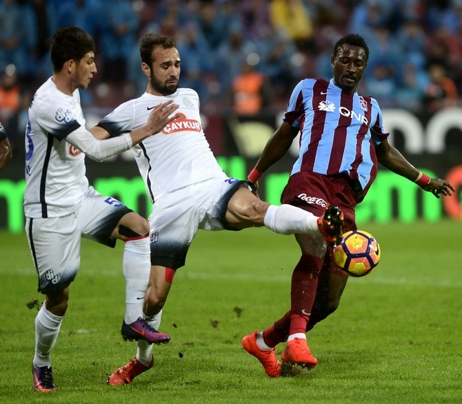 Trabzonspor-Rizespor Maç Fotoğrafları 44