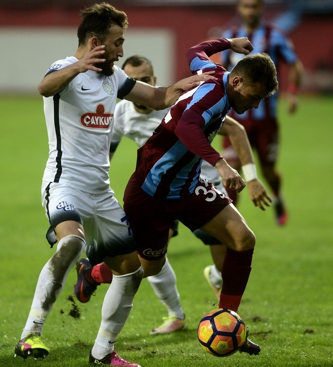 Trabzonspor-Rizespor Maç Fotoğrafları 46