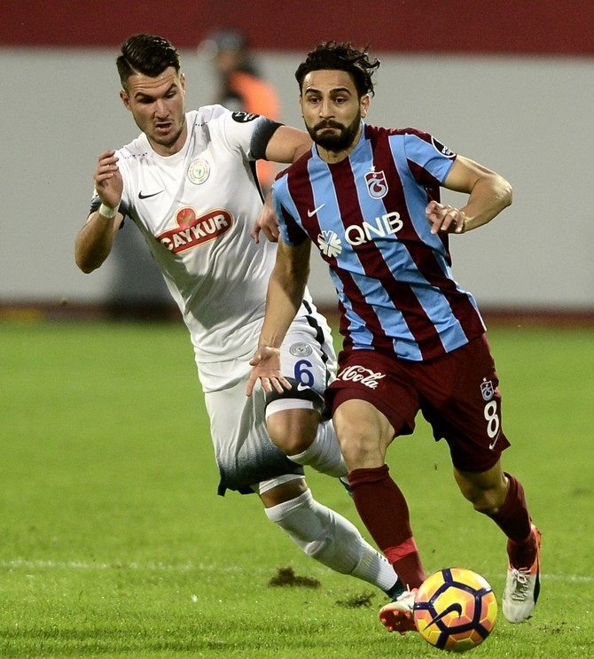 Trabzonspor-Rizespor Maç Fotoğrafları 47