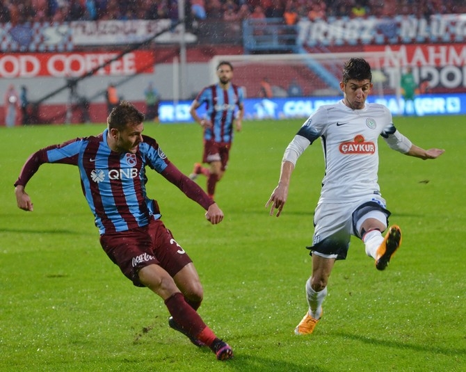Trabzonspor-Rizespor Maç Fotoğrafları 64