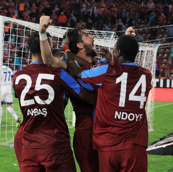 Trabzonspor-Rizespor Maç Fotoğrafları 74