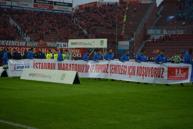 Trabzonspor-Rizespor Maç Fotoğrafları 8