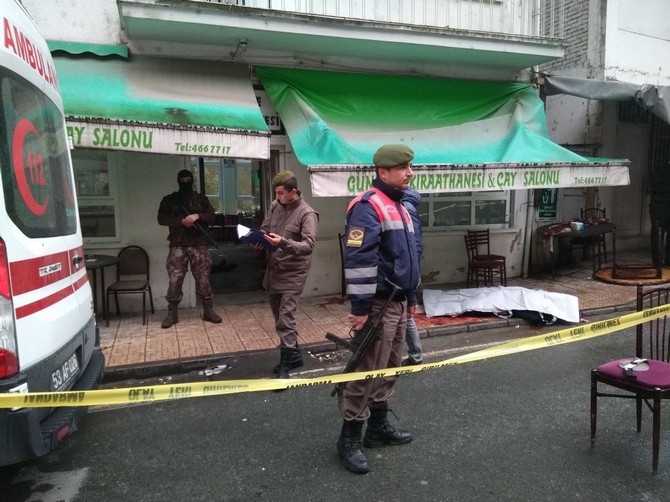 Rize'de Kahvehane Tarandı 3 Ölü, 6 Yaralı 7