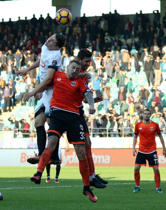 Rizespor-Adanaspor Maçı Fotoğrafları 33
