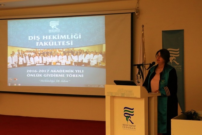 RTEÜ Diş Hekimliği Fakültesi Öğrencileri Önlüklerini Giydi 1