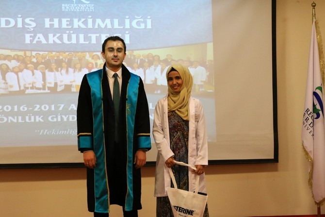 RTEÜ Diş Hekimliği Fakültesi Öğrencileri Önlüklerini Giydi 31
