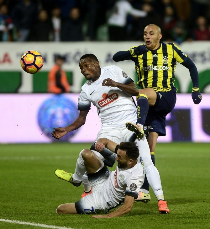Rizespor-Fenerbahçe Maçından Fotoğraflar 12