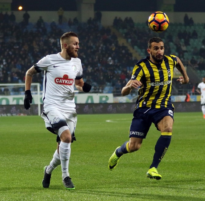 Rizespor-Fenerbahçe Maçından Fotoğraflar 18