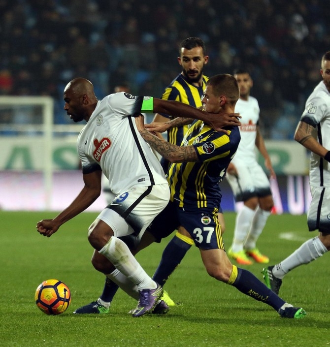 Rizespor-Fenerbahçe Maçından Fotoğraflar 20