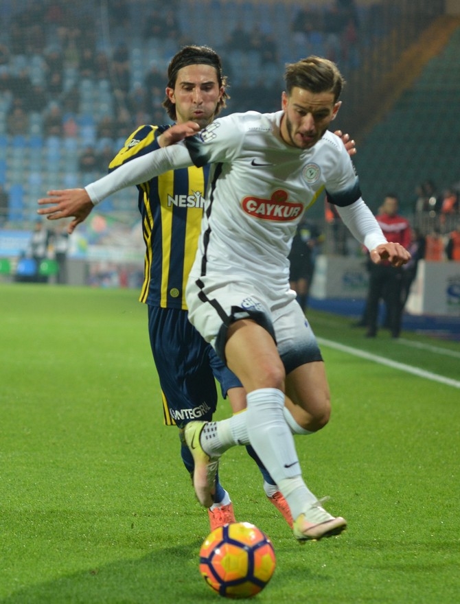 Rizespor-Fenerbahçe Maçından Fotoğraflar 34