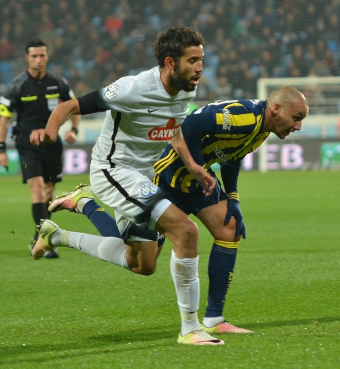 Rizespor-Fenerbahçe Maçından Fotoğraflar 38