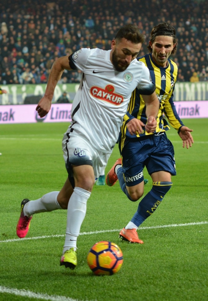 Rizespor-Fenerbahçe Maçından Fotoğraflar 39