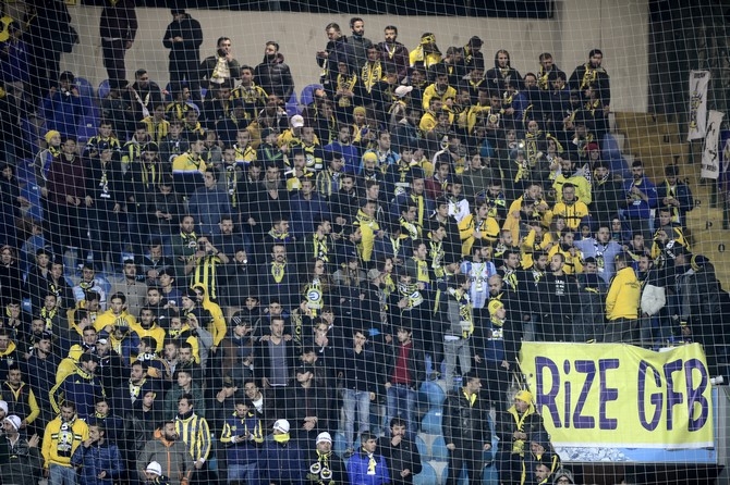 Rizespor-Fenerbahçe Maçından Fotoğraflar 50
