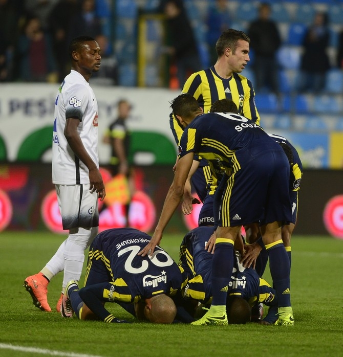 Rizespor-Fenerbahçe Maçından Fotoğraflar 6