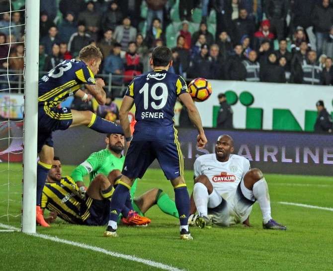 Rizespor-Fenerbahçe Maçından Fotoğraflar 70