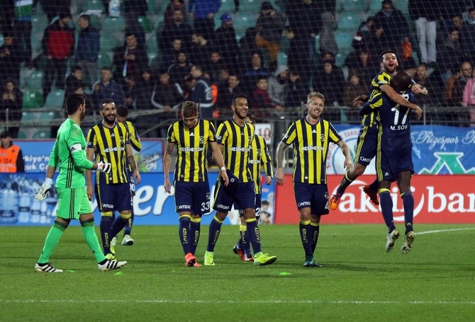 Rizespor-Fenerbahçe Maçından Fotoğraflar 72