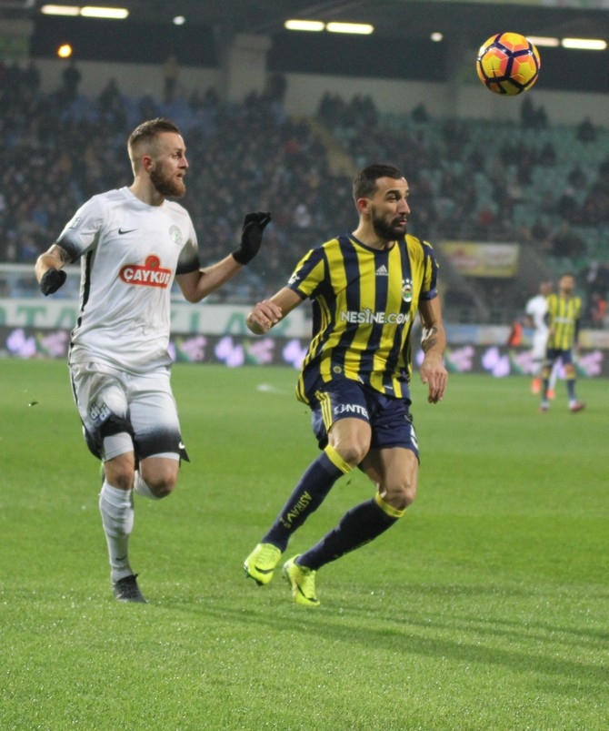 Rizespor-Fenerbahçe Maçından Fotoğraflar 80