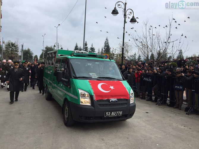 Rize Şehidini UĞUR'luyor 1