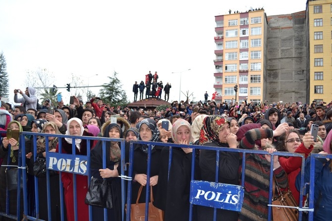 Rize'de Onbinler Şehidini UĞUR'ladı 123