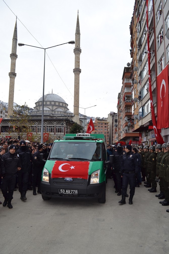 Rize'de Onbinler Şehidini UĞUR'ladı 157