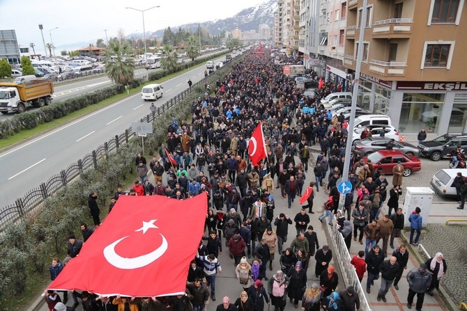 Rize'de Onbinler Şehidini UĞUR'ladı 188