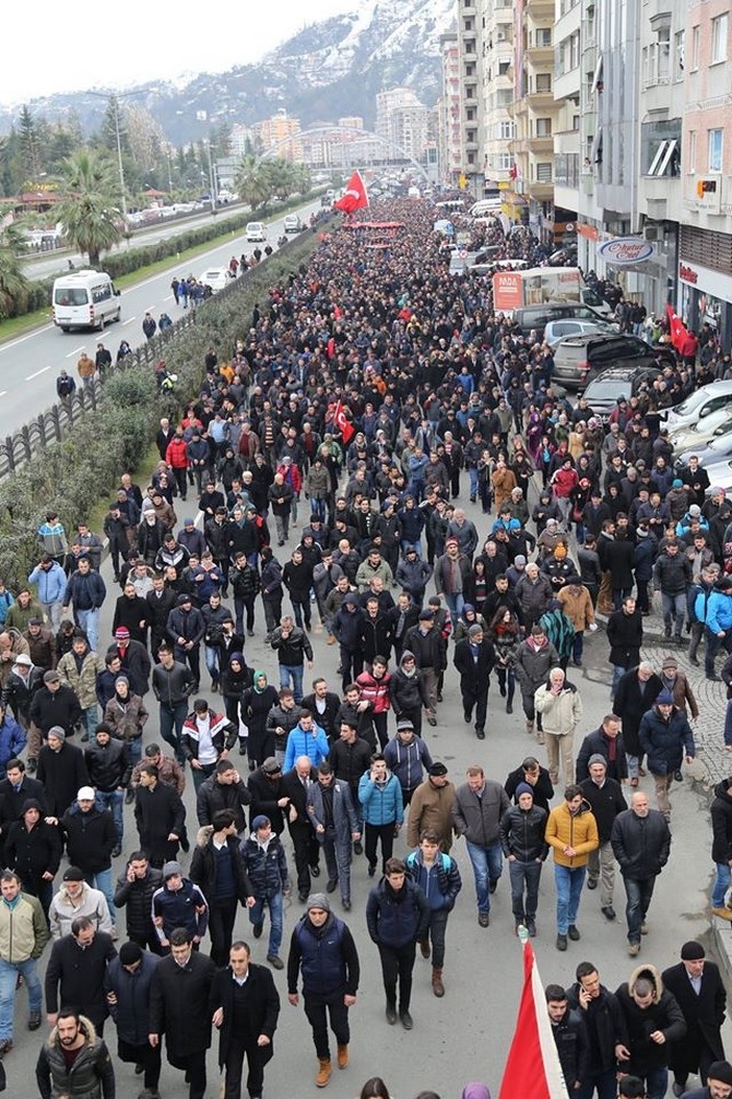 Rize'de Onbinler Şehidini UĞUR'ladı 205