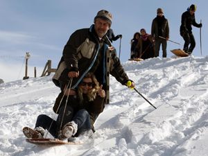 Rize’de Kayak Şenliği