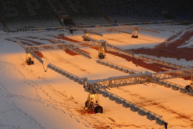 Rize Stadı, Galatasaray Maçına Yetiştirilmeye Çalışılıyor 6