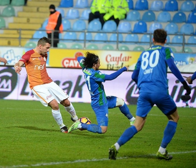 Çaykur Rizespor-Galatasaray Maç Fotoğrafları 13