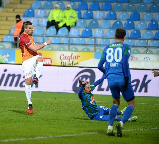 Çaykur Rizespor-Galatasaray Maç Fotoğrafları 22