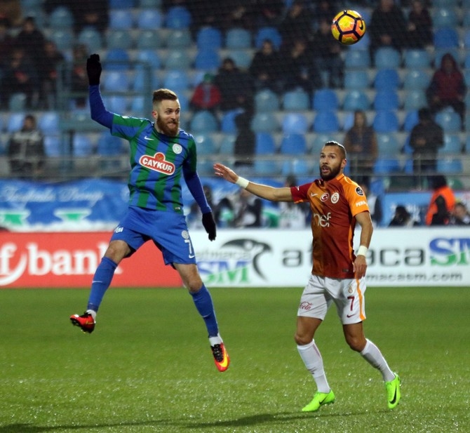 Çaykur Rizespor-Galatasaray Maç Fotoğrafları 31