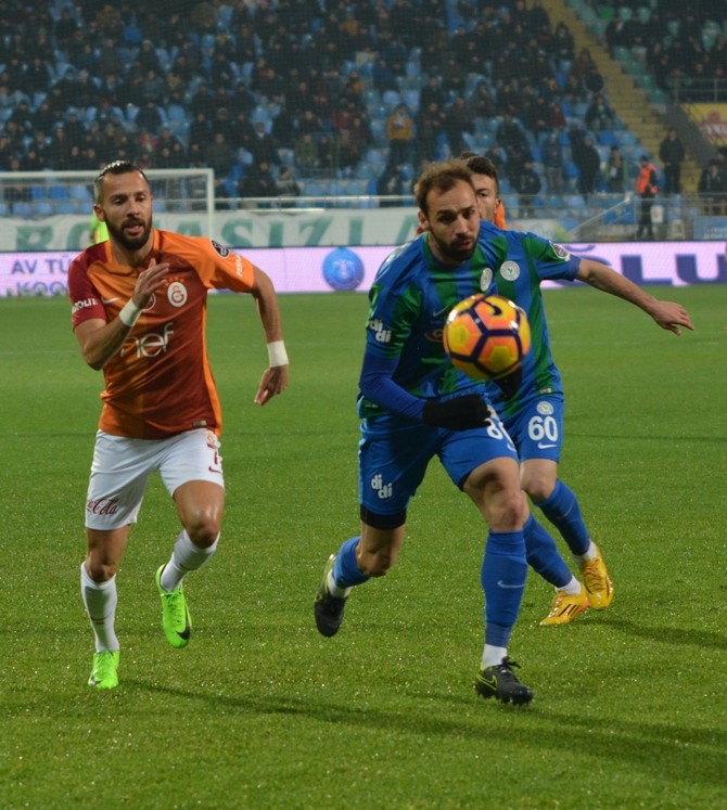 Çaykur Rizespor-Galatasaray Maç Fotoğrafları 38