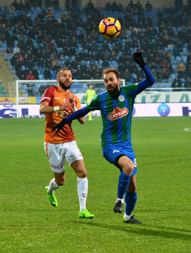 Çaykur Rizespor-Galatasaray Maç Fotoğrafları 42