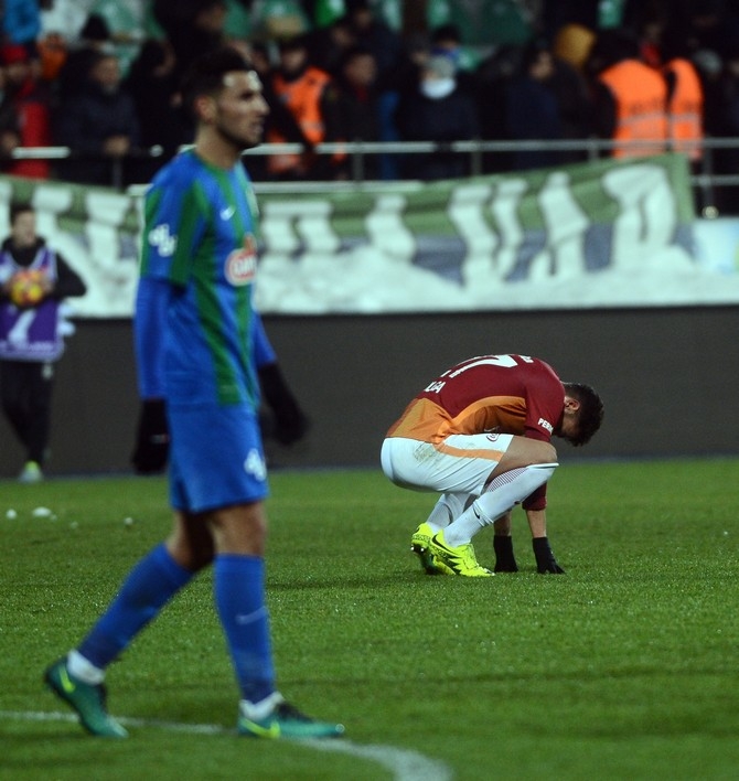 Çaykur Rizespor-Galatasaray Maç Fotoğrafları 76