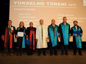 RTEÜ'de Akademik Yükselme Töreni