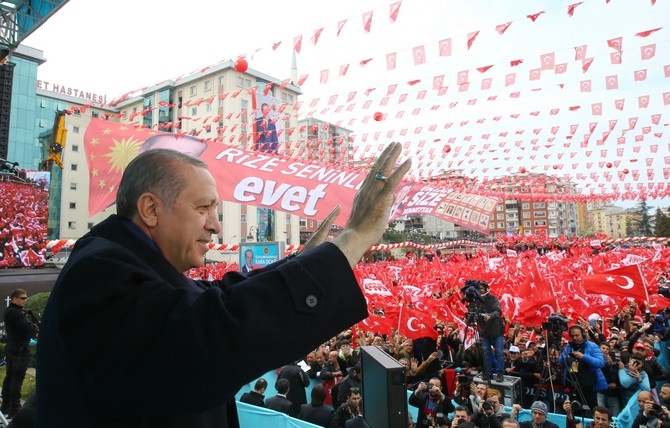 Cumhurbaşkanı Erdoğan Rize'de... 46