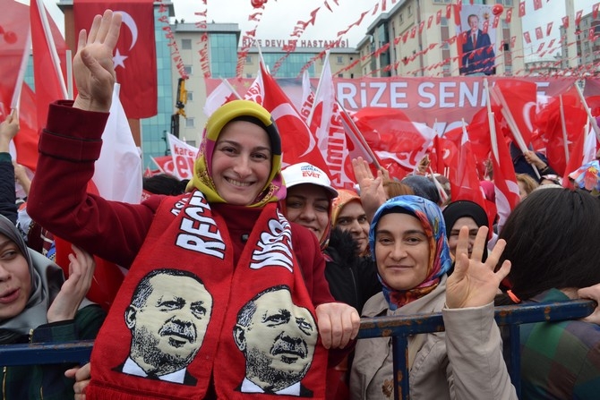 Cumhurbaşkanı Erdoğan Rize'de... 6