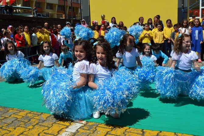 Rize'de 23 Nisan Etkinlikleri Okullarda Devam Ediyor 18