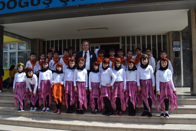 Rize'de 23 Nisan Etkinlikleri Okullarda Devam Ediyor 23
