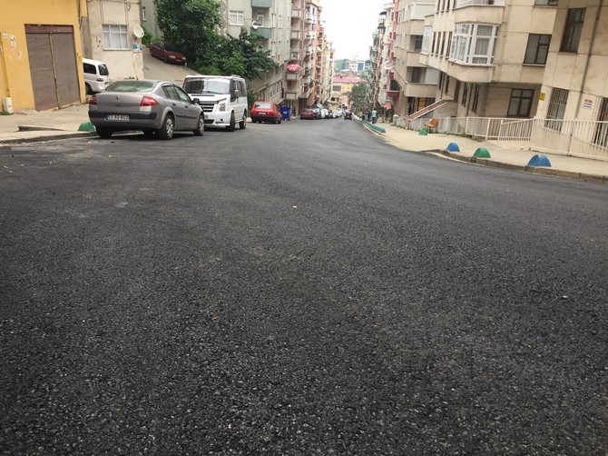 Rize'de Ziraat Yolu Yeniden Trafiğe Açıldı 1