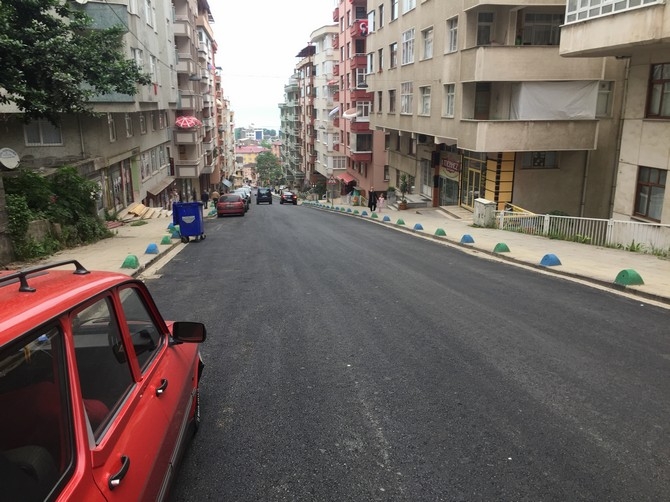 Rize'de Ziraat Yolu Yeniden Trafiğe Açıldı 2